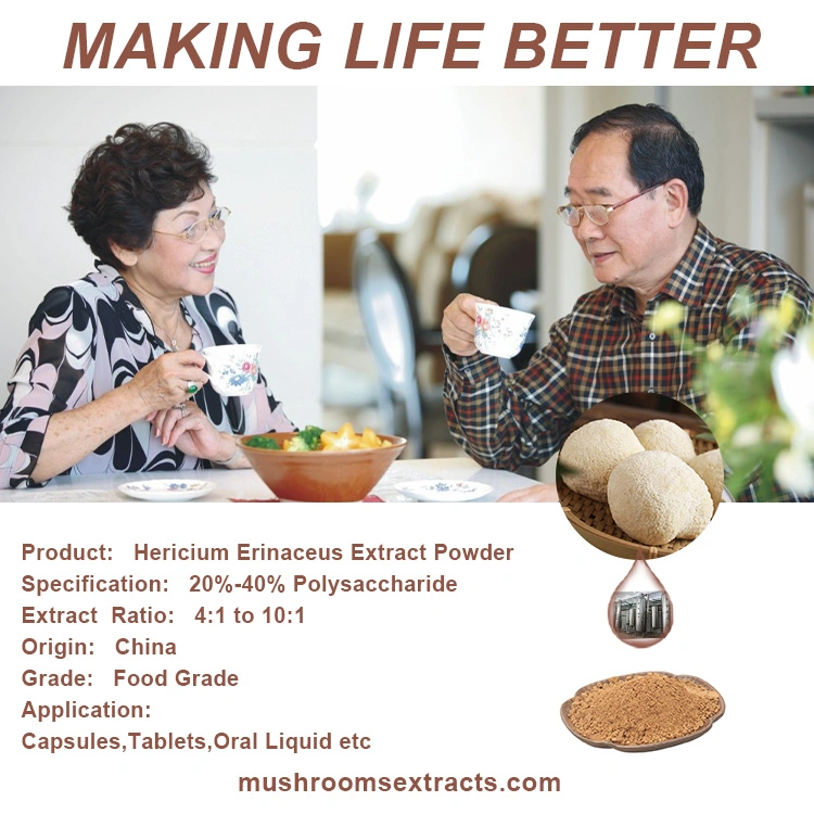 Organic Lion′s Mane Mushroom Extract Reishi Mushroom Ganoderma Extract Cordyceps Mushroom Blends