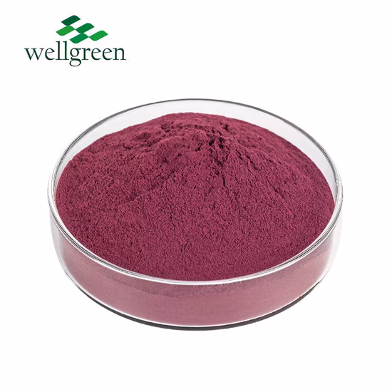 Poudre d'extrait de plante de fleur d'Hibiscus Roselle biologique naturelle séchée